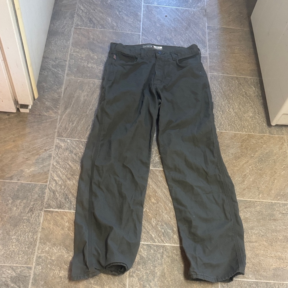 Women’s Green Carhartt  Pants